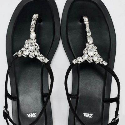Elian Zara Flat Sandals (Regular Sizes)