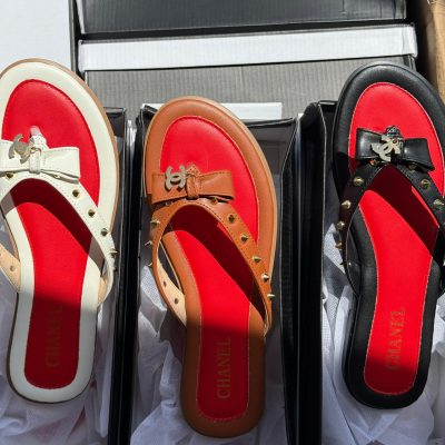 Sara Channel Slippers (Regular sizes)